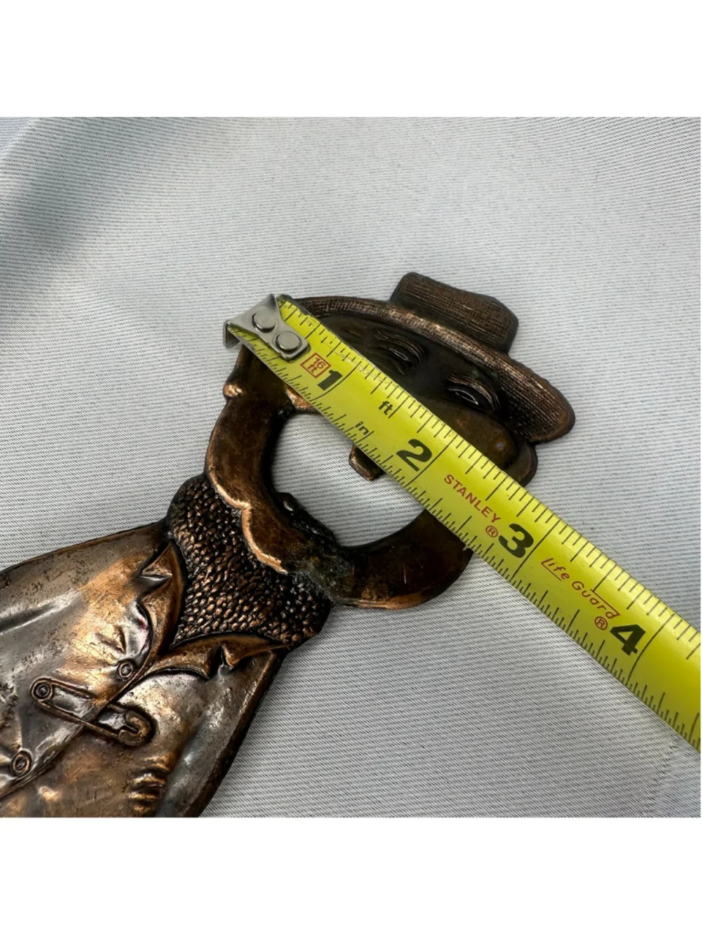 Vintage Metal Laughing Hobo “Tramp” Bottle Opener Novelty Barware Collectible
